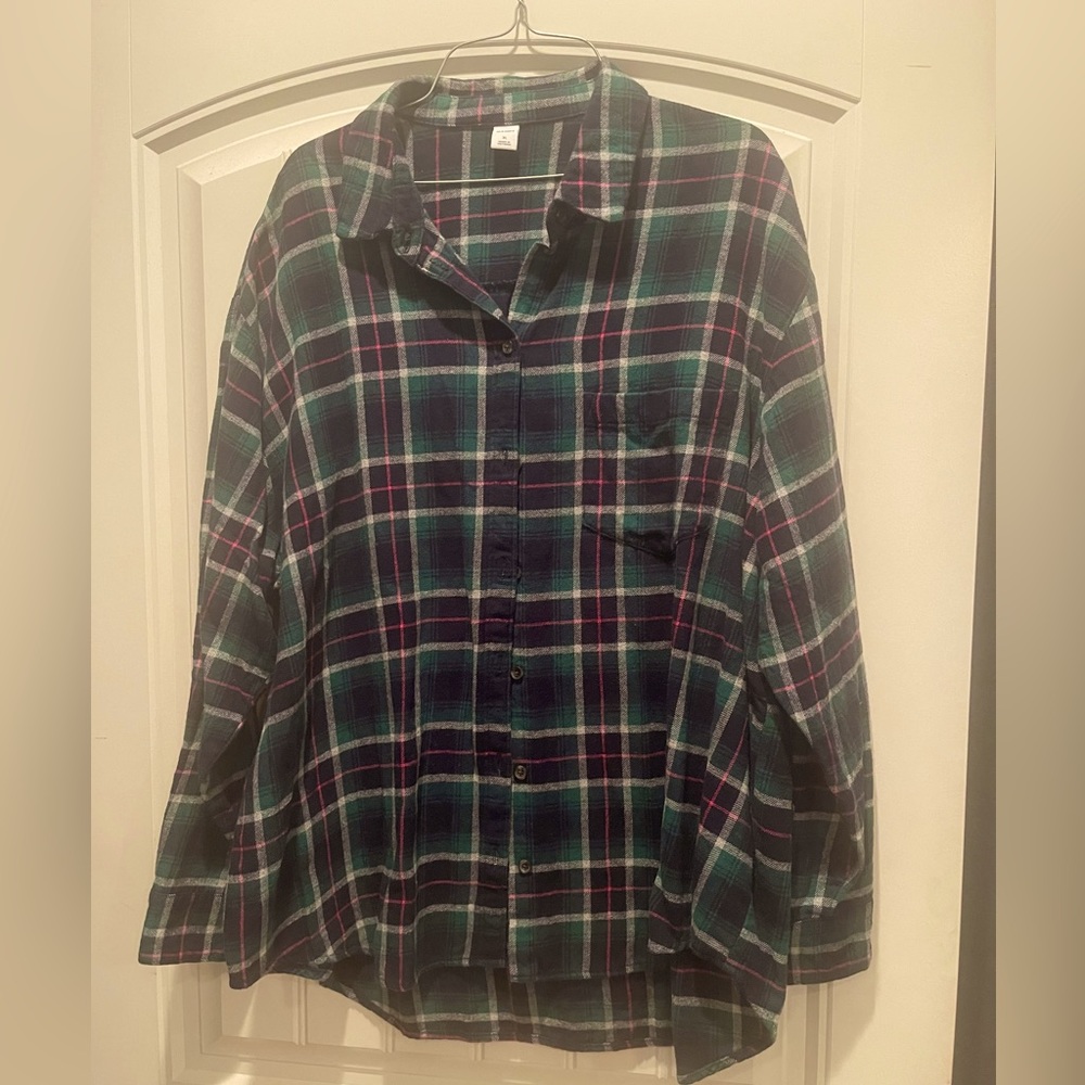 Old Navy Plaid Top